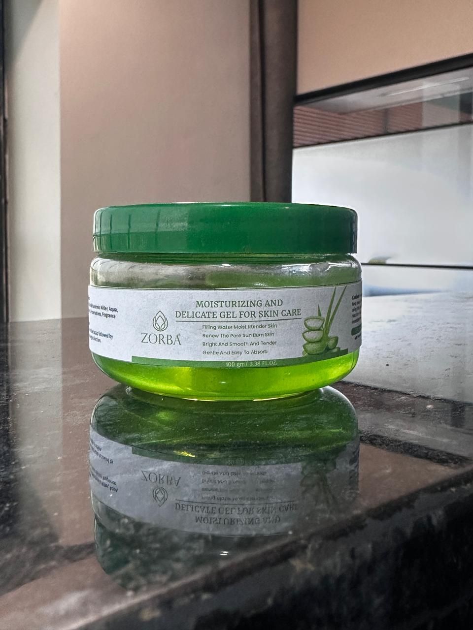 ZORBA Moisturizing and Delicate Gel for Skin Care 200 gm Pack of 2